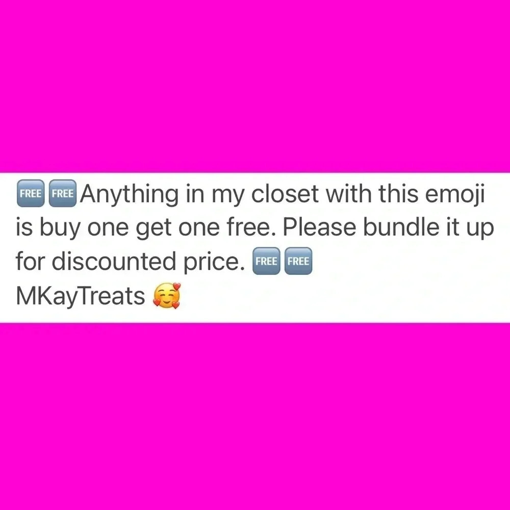 🆓🆓 Be on the lookout for this emoji 🆓🆓